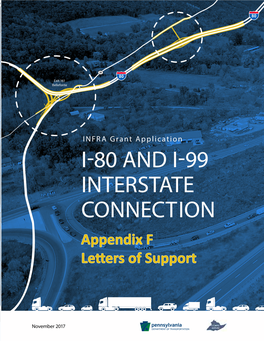 I-80 and I-99 INTERSTATE CONNECTION Appendix F Letters of Support