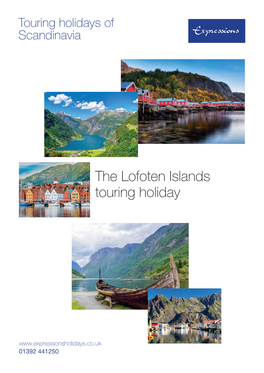 SCFD04 the Lofoten Islands Touring Holiday.Indd