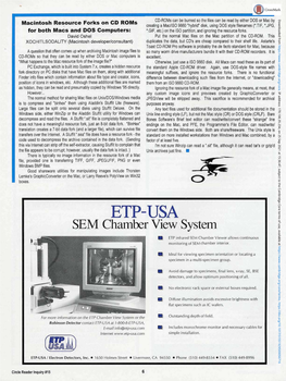 ETP-USA SEM Chamber View System ETP Infrared SEM Chamber Viewer Allows Continuous Monitoring of SEM Chamber Interior