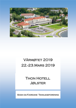 23.Mars 2019 Thon Hotell Jølster