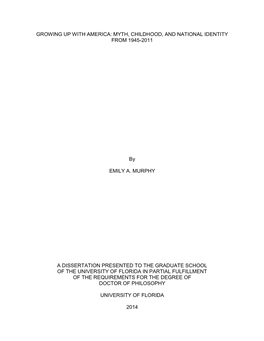 University of Florida Thesis Or Dissertation Formatting