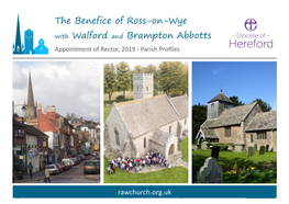 The Benefice of Ross-On-Wye with Walford and Brampton Abbotts