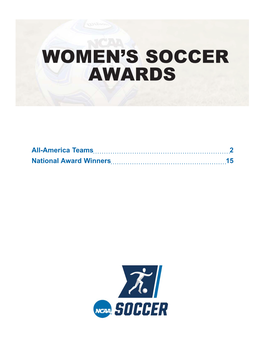 WSOC Awards for 2015.Indd