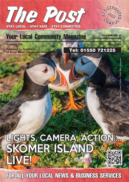 Skomer Island Live!