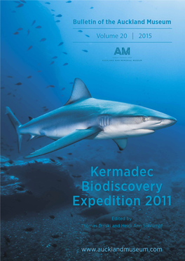 Annotated Checklist of the Marine Flora and Fauna of the Kermadec Islands Marine Reserve and Northern Kermadec Ridge, New Zealand