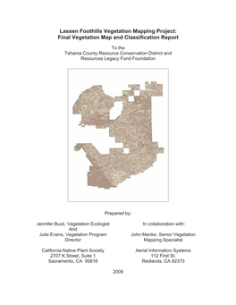 Vegetation Mapping Report.Pdf
