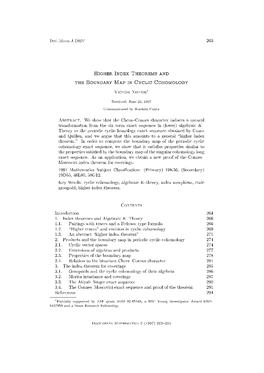 Higher Index Theorems and the Boundary Map in Cyclic Cohomology