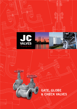 Gate, Globe & Check Valves