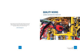 Quality Works Serbia Automotive Industry