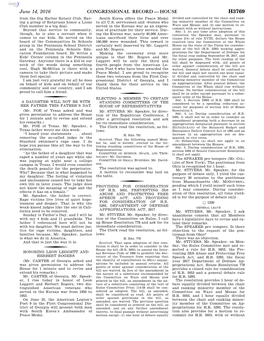 Congressional Record—House H3769