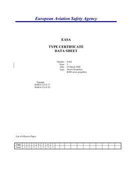 V510 Propeller Compliance Checklist