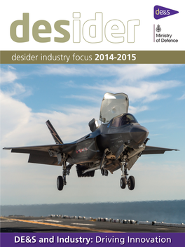 Desider Industry Focus 2014-2015