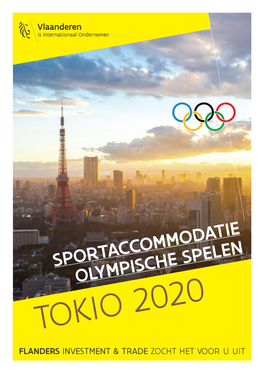 Sportaccommodatie Olympische Spelen Tokio 2020