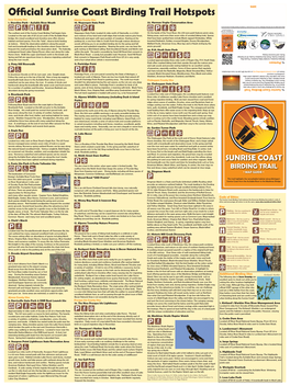 Cial Sunrise Coast Birding Trail Hotspots