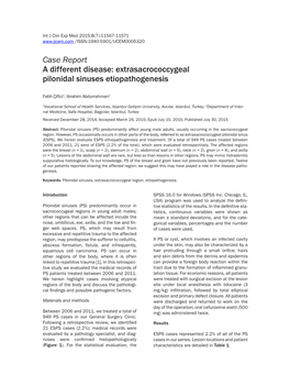 Extrasacrococcygeal Pilonidal Sinuses Etiopathogenesis