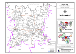 Village Map Hiwra Devi Taluka: Chandurbazar