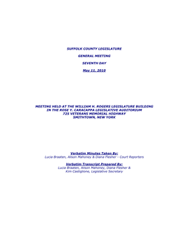 05/11/2010 General Meeting Minutes (PDF)
