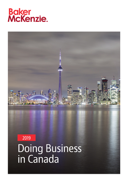 Doing Business in Canada