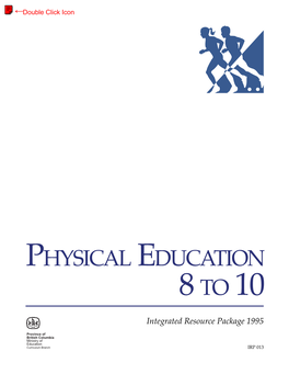 Physical Education 8 to 10