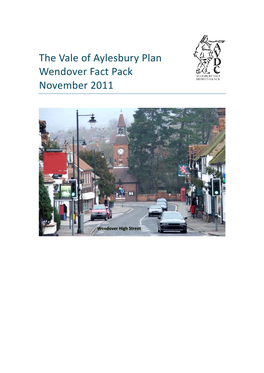 The Vale of Aylesbury Plan Wendover Fact Pack November 2011