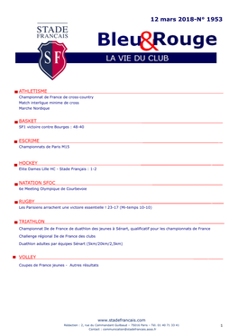 La Vie Du Club