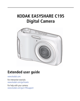 KODAK EASYSHARE C195 Digital Camera