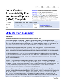 LCAP and Annual Update Template