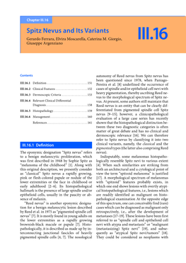 Spitz Nevus and Its Variants Gerardo Ferrara, Elvira Moscarella, Caterina M