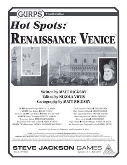 Renaissance Venice