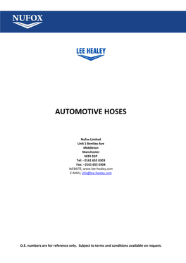 Lee Healey Hoses List Download