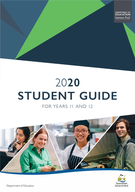 2020 Student Guide for Years 11 and 12