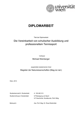 Diplomarbeit