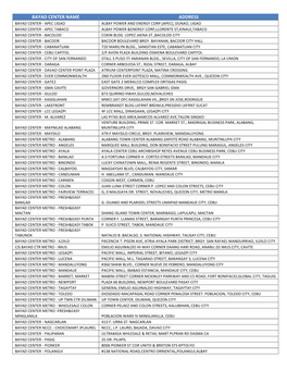 Bayad Center Name Address