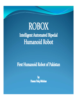 ROBOX-Automated Bipedal Humanoid Robot
