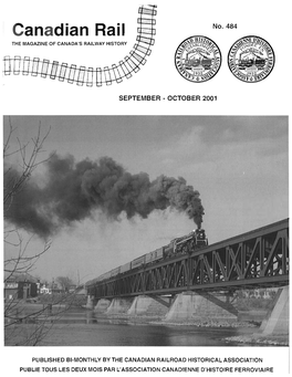 Canadian Railroad Historical Association Publie Tous Les Deux Mois Par L' Association Canadienne D'histoire Ferroviaire 146