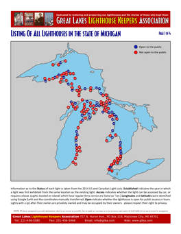 State of Michigan Printable