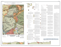 Geologic Map of the Agency Creek Quadrangle, Lemhi County, Idaho Correlation of Map Units