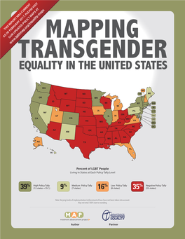 Mapping Transgender Equality in the United States