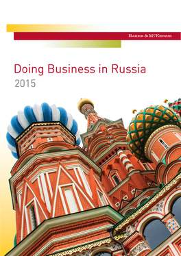 Doing Business in Russia 2015
