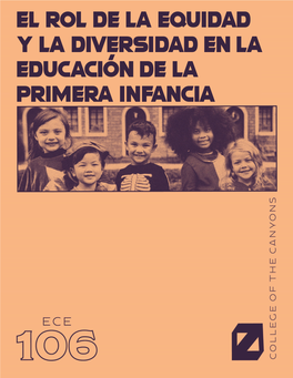 El Rol De La Equidad Y La Diversidad En La Educación De La Primera Infancia