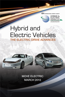 Hybrid and Electric Vehicles the ELECTRIC DRIVE ADVANCES