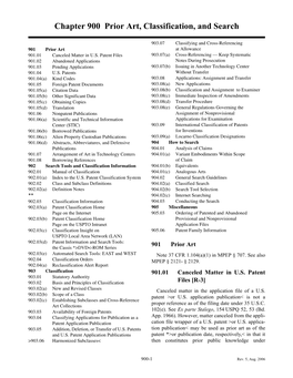 Prior Art, Classification, and Search