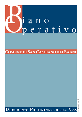 Comune Di San Casciano Dei Bagni Documento Preliminare Della