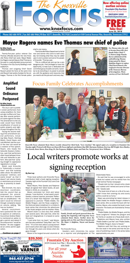 Local Writers Promote Works at Signing Reception