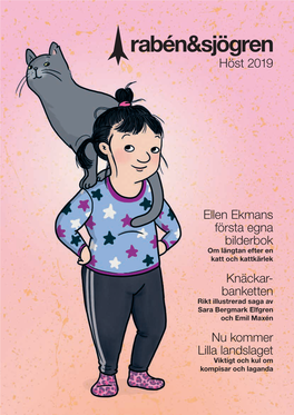 Höst 2019 Ellen Ekmans Första Egna Bilderbok Knäckar Banketten Nu Kommer Lilla Landslaget