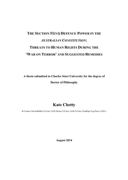 Kate Chetty Thesis