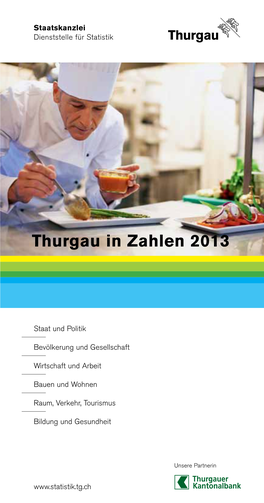 2013 Thurgau in Zahlen.Pdf Herunterladen