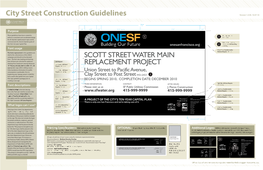 City Street Construction Guidelines Version 1.4 Dt