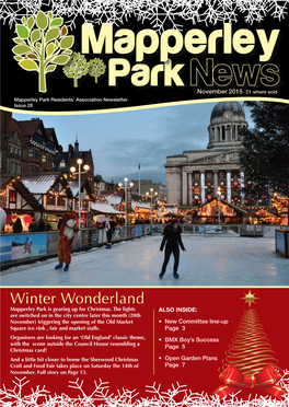 Winter Wonderland Mapperley Park Is Gearing up for Christmas