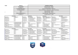 Villalier FC BRIOLET 3 Complexe Sportif